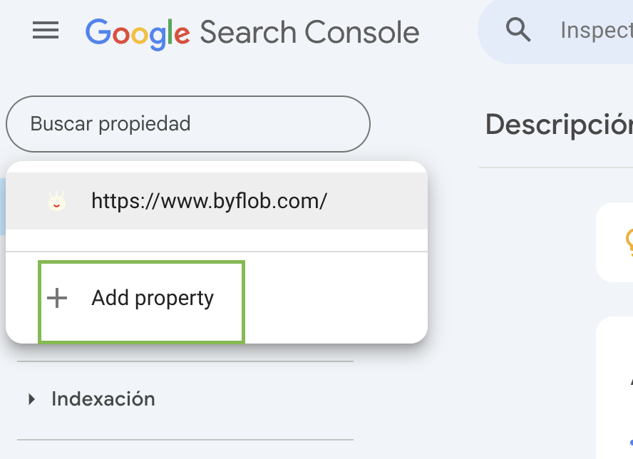 google search console